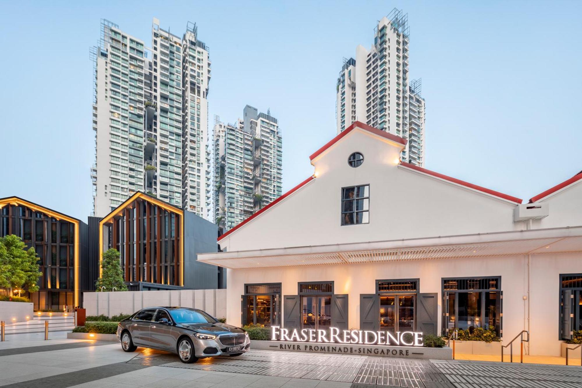 Fraser Residence River Promenade, Szingapúr Kültér fotó